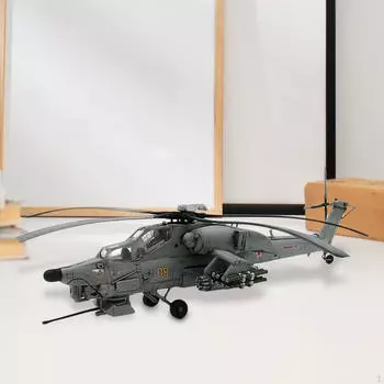 1/72 DIY Mi 28 Havoc, противотанковая модель вертолета, самолет, многоцелевое реалистичное украшение для стола