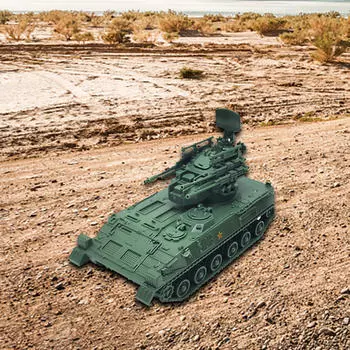 1/72 Миниатюрная 4D модель танка, самостоятельная сборка, сделай сам, головоломка, гусеничная колесница для Green Fort