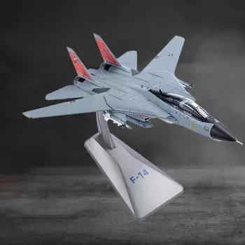 1/72 Самолет литой модели имитация ретро самолет цинковый сплав вертолет украшение для книжной полки F14C