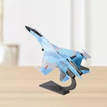 1/72 SU35 Самолет Литой Модель Имитация Ретро Самолет Подарочный Украшение Сплав Вертолет для Кафе Дома