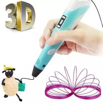 1,75 мм нить для печати ABS/PLA 10 м моделирование для 3D-принтера для черчения Pen MakerBot (Случайный цвет) PLA