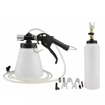 1.75L Автомобильный тормозной и сцепления прокачка жидкости комплект для замены пневматический гаражный воздушный вакуумный насос инструмент для автомобиля мотоцикла