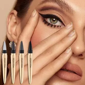 1,7 г карандаш для макияжа глаз, нежная текстура, водостойкий, модный, гладкий, нежный, осветляющий, портативный, подводка для глаз, гелевый карандаш для свадьбы 2