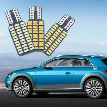 1~7 шт. Высокая яркость Canbus T10 W5W 3014 33SMD безошибочная ледяная синяя 4000K 6000K теплая белая диодная габаритная автомобильная светодиодная лампа