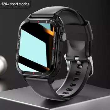 1,85-дюймовые спортивные смарт-часы для мужчин, 120+ спортивных режимов, вращающаяся кнопка, фитнес-трекер, Bluetooth, умные часы для мужчин