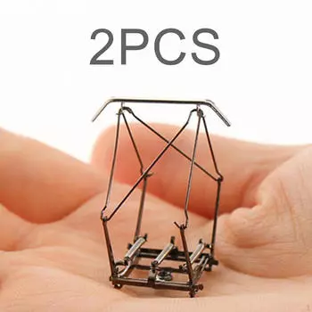 1/87 Arm Pantographs Bow Модель, прочная самодельная модификация, часть антенны для электротяги, модель поезда 2 pieces