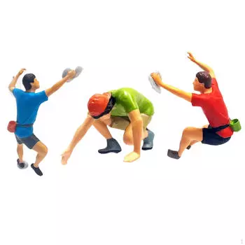 1/87 Модель скалолазных фигур для диорамы и макетов поезда 2 pieces