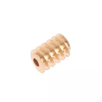 1:87 Модуль 0,2 15T Микро латунный турбинный червь Статическое изменение шестерни Диаметр отверстия 0,8 мм/1 мм Разъем вала редуктора 0.8mm