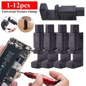 1/8/12 шт., универсальный держатель-зажим, регулируемый ЖК-дисплей, крепление экрана, фиксирующий зажим, инструмент для планшета, инструменты для ремонта мобильного телефона 1pcs