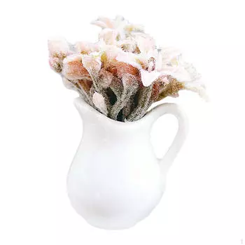 1:8 1/6 Кукольный домик Миниатюрные цветы в горшках зелёный