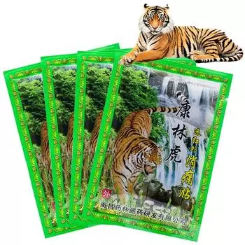 1/8/24/40/64 шт. согревающие пластыри Tiger Balm для спины и шеи 1 PCS зелёный