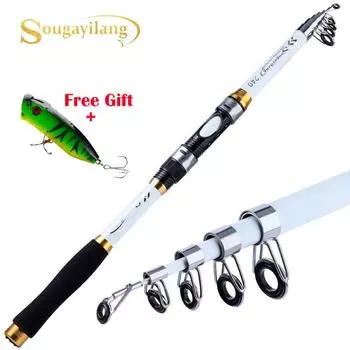 1,8-3,3 м, карповая удочка, фидер из жесткого FRP, углеродного волокна, дорожная телескопическая удочка, спиннинговая удочка 180CM белый