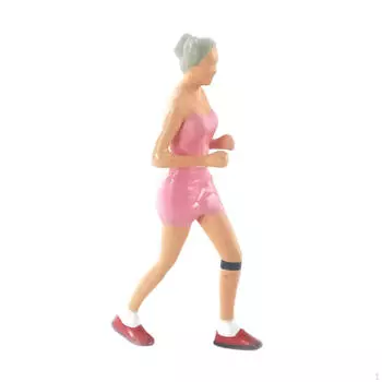 1/8 HO Resin People Character Action Figure Doll для Micro Scene DIY Train Model Layout Decor cm Pink Female A