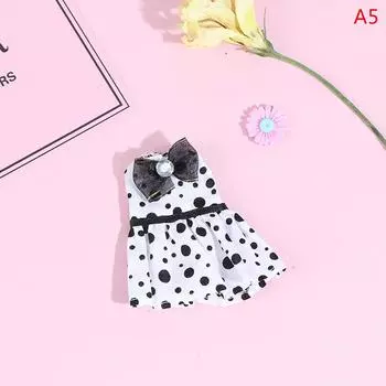 1:8 кукольных домиков Мини Кукольная одежда Юбка Костюм Дети Diy Кукольное платье Девочки Игрушки A5