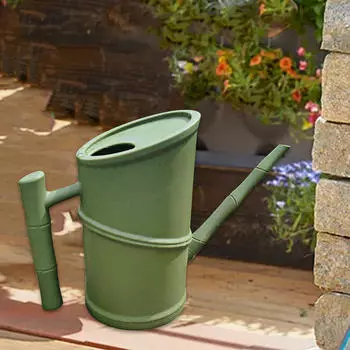 1,8 л садовая вода с ручкой, горшок с длинным носиком розетка для семейных цветов, внутренних растений зелёный