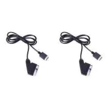 1,8 м RGB SCART кабель игровой консоли кабель TV AV кабель для PS1 PS2 PS3 линейная консоль