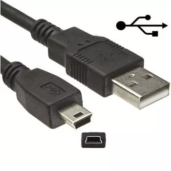 1,8 м USB 2.0 черный кабель для зарядки данных для игрового беспроводного контроллера PS3