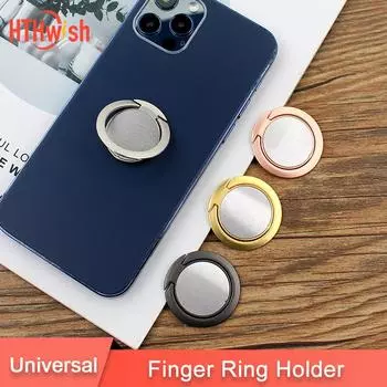 1,8 мм, вращающийся на 90 градусов стол, автомобильный держатель для телефона, универсальная подставка для кольца на палец для Iphone, iPad, планшета, Samsung, кронштейн для смартфона чёрный