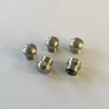 1/8 насадка для мойки высокого давления из нержавеющей стали, сливная насадка для очистки канализационных труб