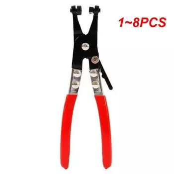 1~8 шт. автомобильный хомут для труб, длинный автомобильный хомут для шланга, плоскогубцы, прямой инструмент для снятия хомута для труб, прямая гладкая ручка