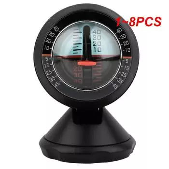 1~8 шт. Автомобильный компас, инклинометр, угол наклона транспортного средства, градиент, автоматический измеритель уклона, уровень, высокоточный датчик, аксессуар
