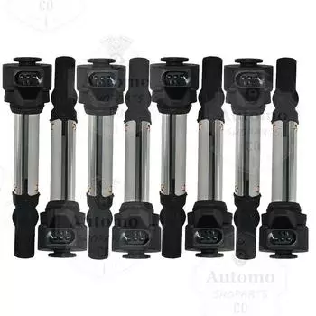 1/8 шт. Катушка зажигания для BMW серии E90 E92 E93 LCI M3 S65 UF-597 12137838388 7838388 12137841754 Автоаксессуары