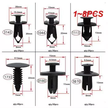 1~8 шт. Полный комплект болтов для крепления обтекателя кузова для HONDA CBR600RR CBR 600 600RR CBR600 F5 2007 2008 2009 2010 07 08 09 10