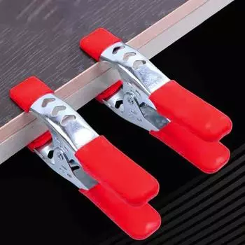 1/8 шт., уличный А-образный зажим, сверхмощный зажим для челюстей, толстая защита от ржавчины, удобная ручка, противоскользящая, без деформации, сильный пружинный зажим для деревообработки A