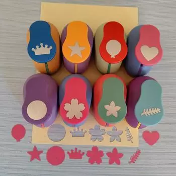 1,8 см - 2,5 см Flower Furador Diy Paper Cut Eva Foam Maker дырокол Скрапбукинг экономия труда для детей дырокол своими руками square разноцветный