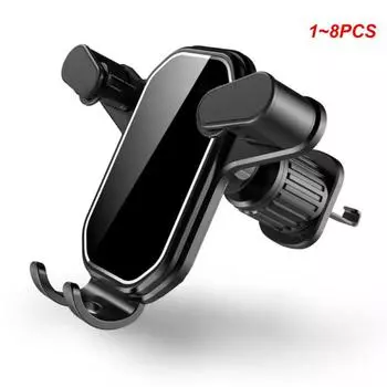 1~8PCS Universal Car Phone Holder Gravity Mobile Stand GPS Support Auto Vent Mount for 14 13 12 11 Xr