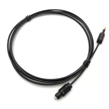 1.96Ft Toslink Male To Mini Plug 3.5Mm Male Цифровой оптический Spdif аудиокабель