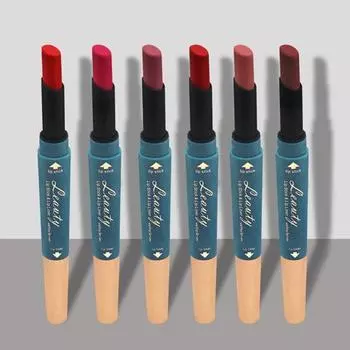 1,9 г подводка для губ двойного назначения, нелипкая портативная практичная губная помада для макияжа, глиняная ручка для вечеринки 5