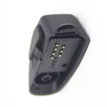 1 Адаптер-конвертер для гарнитуры с микрофоном для рации Motorola