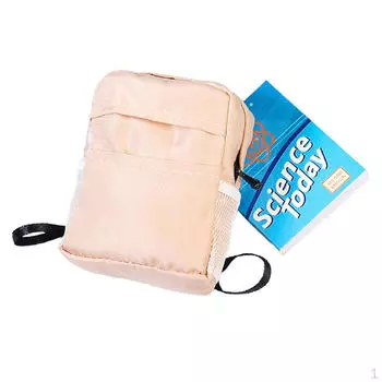 1:Бежевый рюкзак с 6 фигурками