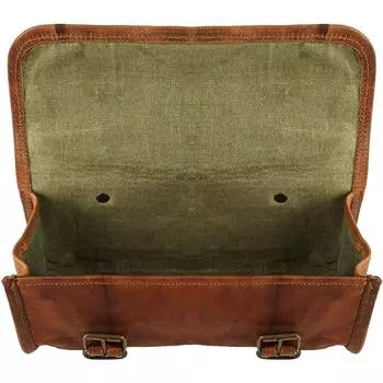 1 боковая седельная сумка, мотоциклетная сумка, кожаная велосипедная сумка, седельная сумка, корзины 5 x 10 x 4 in коричневый