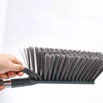 1 большая щетка для подметания кровати, щетка для чистки бытовой кровати, дивана, чистка артефакта, длинная ручка, мягкая щетка, многофункциональная щетка None жёлтый