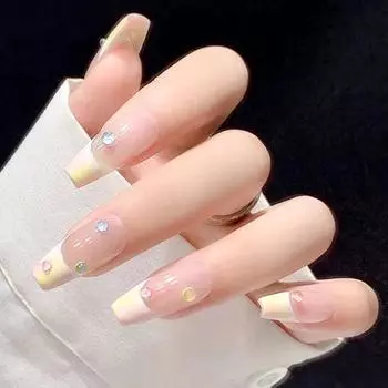 1 Box Luxury Nail Charms Wide Application Eco-friendly 6 Grids Round Loose Beads Decorations