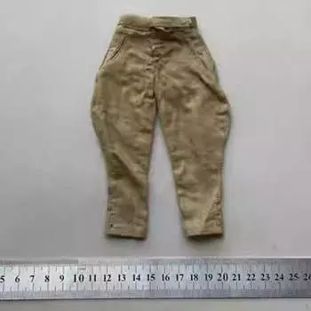1:Брюки для фигурки 6 масштаба, мужской костюм для брюк, 17 см, модные брюки для куклы ручной работы для 12 дюймов