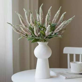 1 букет цветов шалфей свадебные украшения предметы интерьера украшения сельские флористические материалы ручной работы букет искусственный цветок
