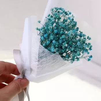 1 букет гипсофилы романтический натуральный сушеный цветок Babysbreath цветочное украшение для подарков