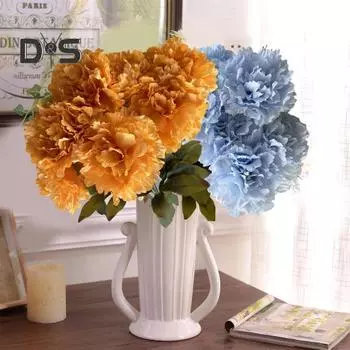 1 букет, имитация цветка тонкой работы, неувядший стильный 7 вилок, 7 головок, имитация розы Конфедерации, домашний декор красный