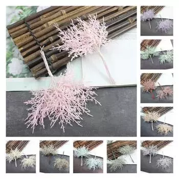 1 букет, искусственное растение, привлекательное, износостойкое, красивое, модное, компактное, желуди, листья, искусственное растение для свадьбы