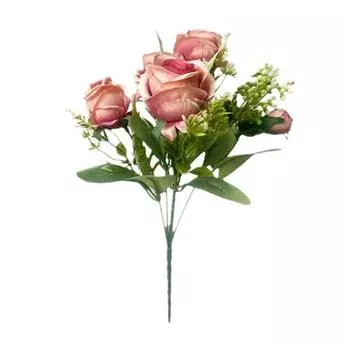 1 букет искусственных цветов для сада, шелка, свадьбы, домашнего декора, вечеринки, розы, искусственные, 4 головки, реквизит для фотосъемки белый