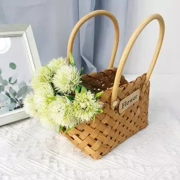 1 букет искусственных цветов, искусственные цветы, зеленые, настоящие, на ощупь, одуванчики, искусственные растения, пластиковые цветы, украшение для дома, улицы, помещения горячий розовый