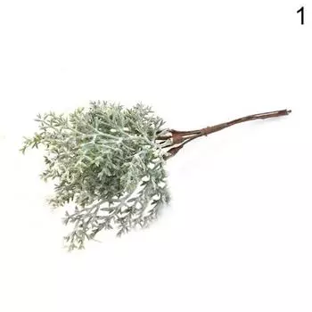 1 букет искусственных пластиковых растений свадебное украшение дома DIY аксессуары 3