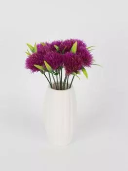 1 букет искусственных растений, искусственные цветы, искусственные цветы, зеленые, настоящие, одуванчики, пластиковые цветы, украшения для дома, улицы, дома горячий розовый