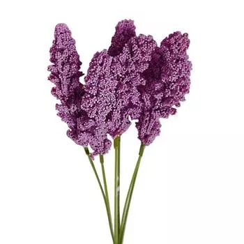 1 букет Искусственный цветок Моделирование растения DIY Свадебная вечеринка Праздничный декор темно-зеленого