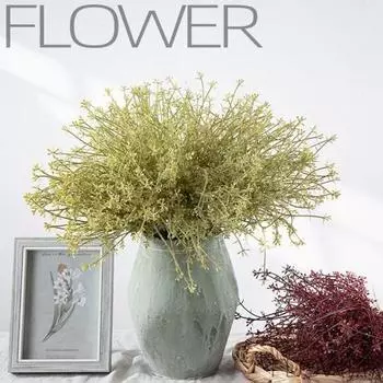 1 букет, искусственный цветок, не увядающее украшение, реалистичный романтический вид, имитация травы каштана, домашний декор