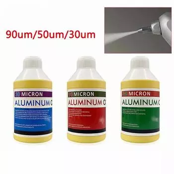 1 бутылка стоматологического порошка оксида алюминия 90 50 30 мкм, алюминиевый порошок для пескоструйной машины Microblaster, пескоструйный аппарат для стоматологии 30um