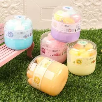 1 бутылка жевательной резинки с имитацией фруктовой пены, макаронного цвета своими руками, жемчужной пены в виде снежного кома, кристальной грязи Slim Hamburg